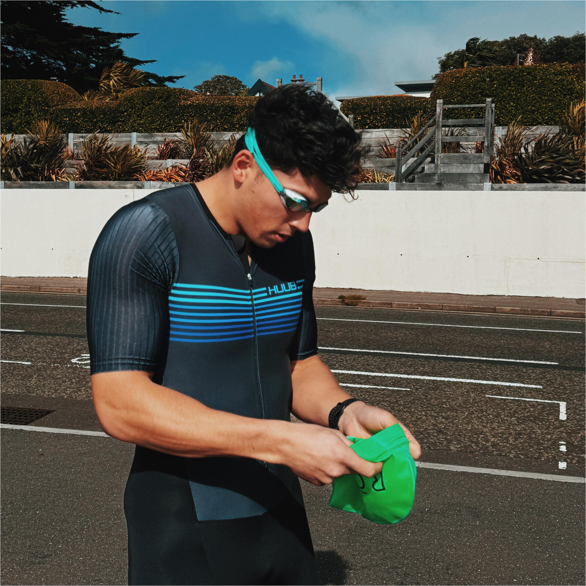 2025 Huub Herre Power Of 3 Aero Triatlondragt PO3LCSB - Black